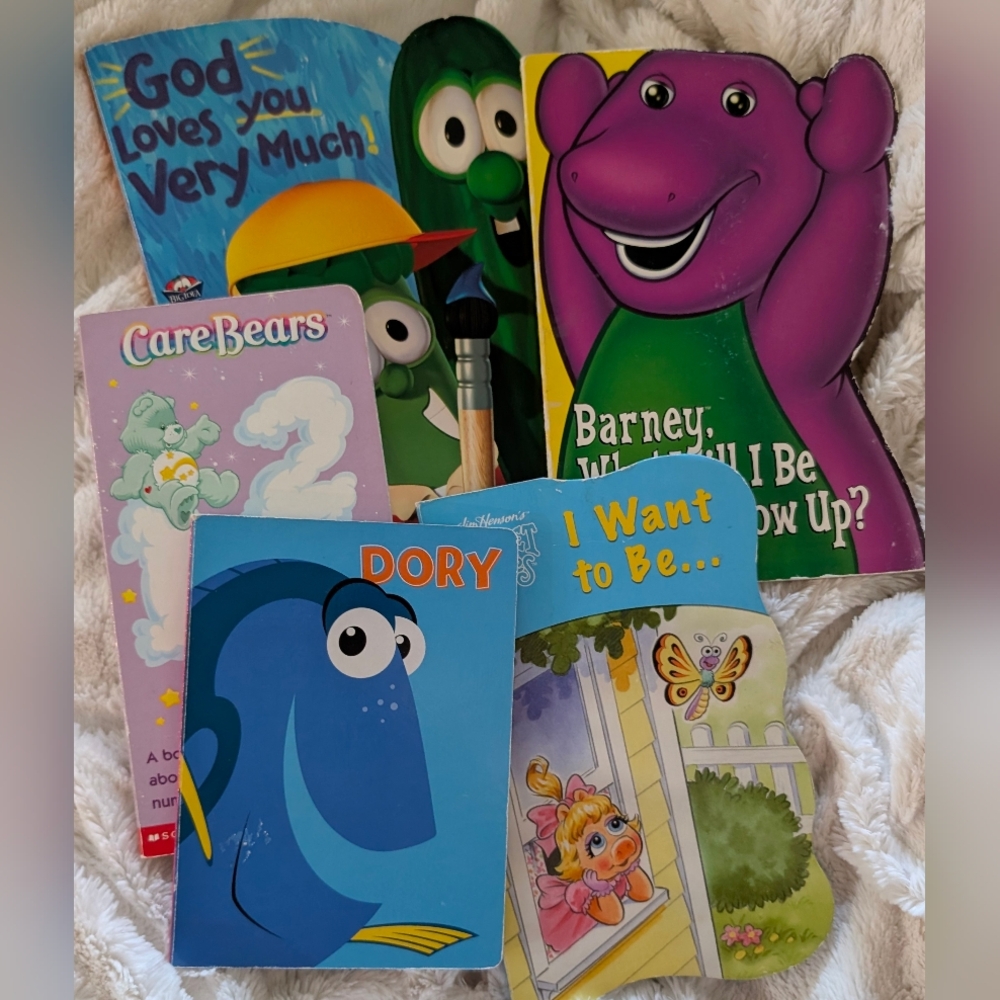 Children's Board Book Bundle Featuring Favorite Characters